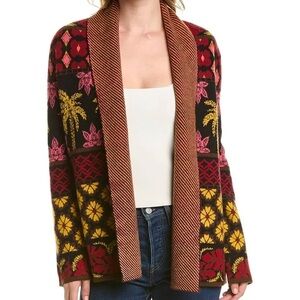 BNWT Johnny Was Parker Cardigan size XL Wool and Cashmere Beautiful! (Was $478!)